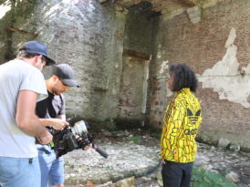 Loya, tournage du clip Amba