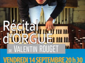 Valentin Rouget récital orgue