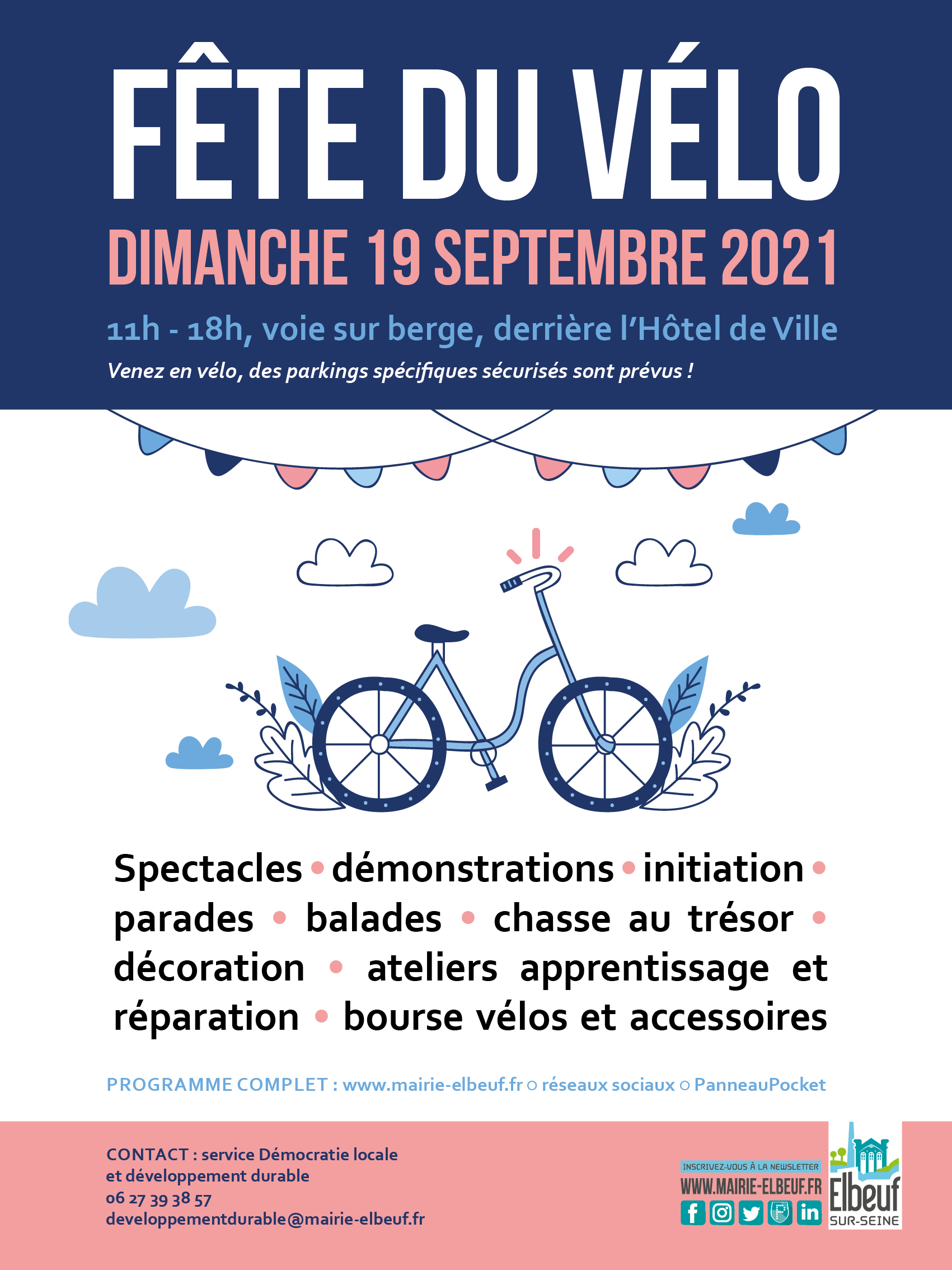 Préparons ensemble la fête du vélo - Mairie Elbeuf