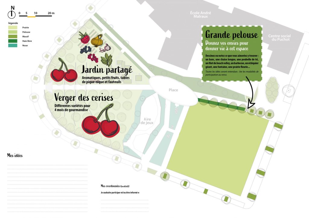 Jardin au Puchot à Elbeuf
