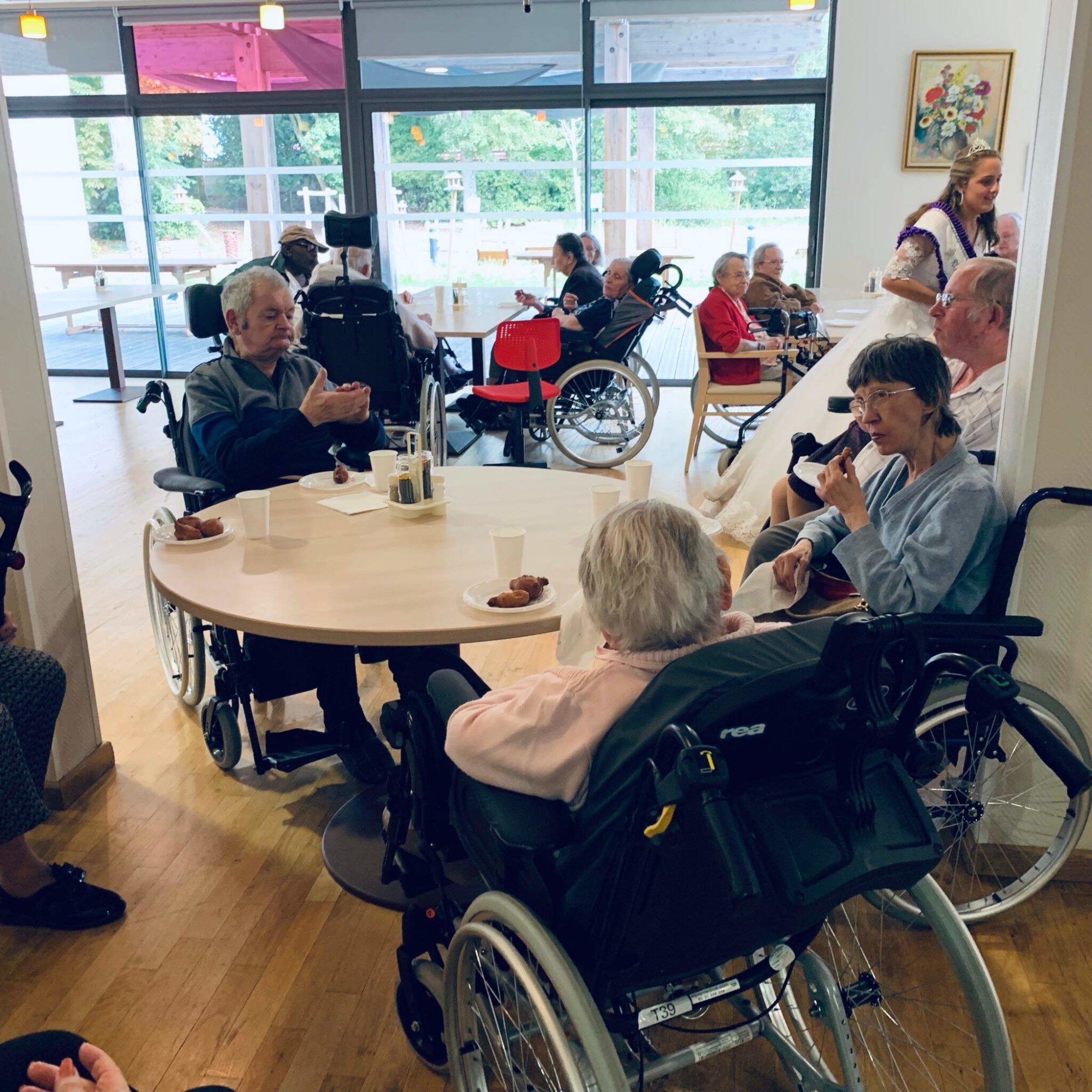 Seniors à table