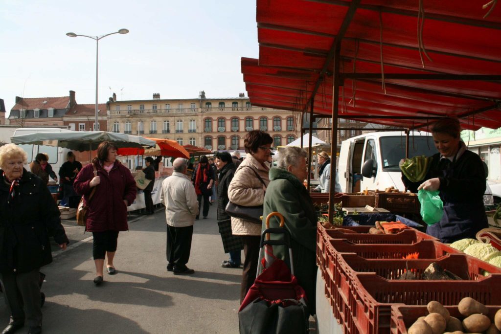 Seniors au marché