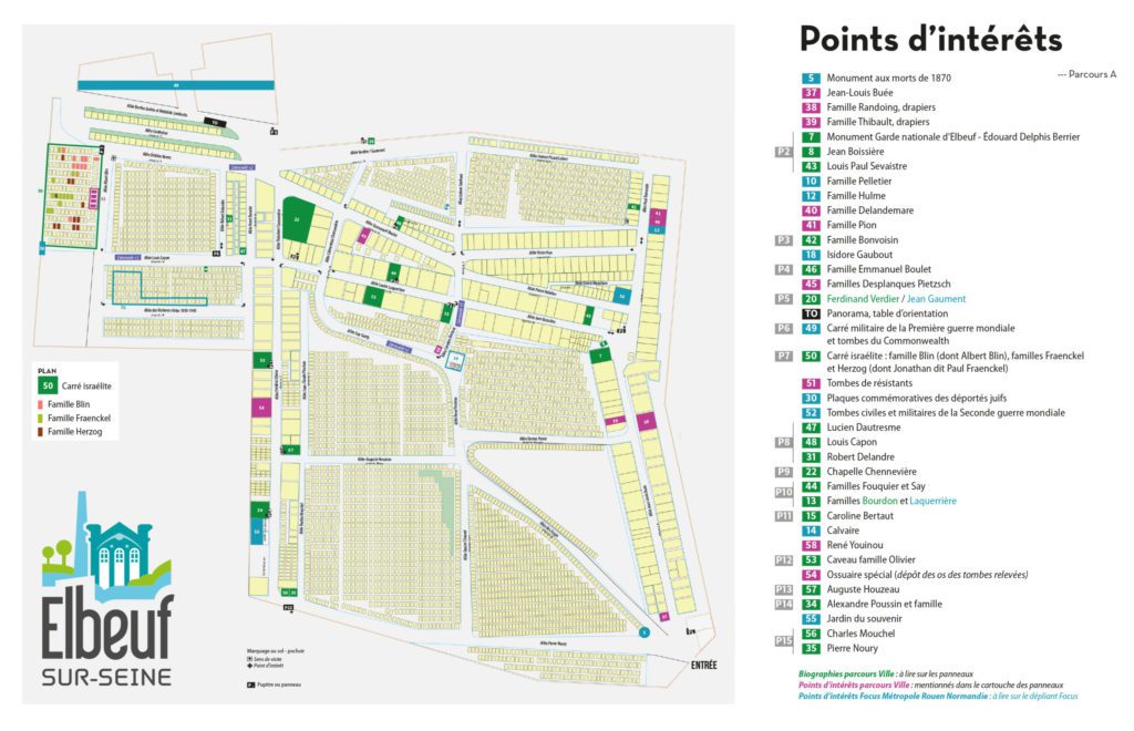 Plan Cimetière Saint Jean