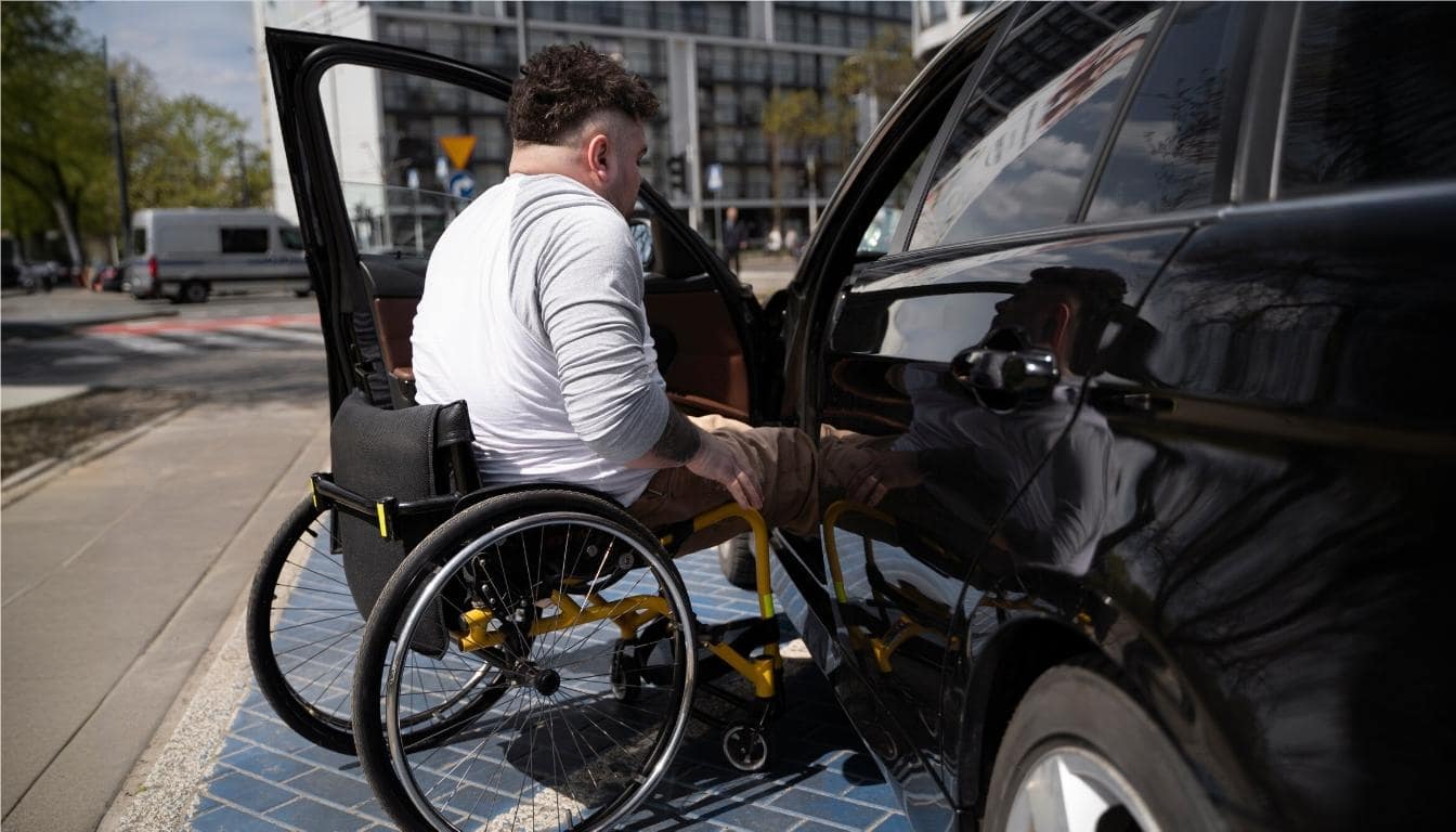 Se déplacer en véhicule avec un handicap à Elbeuf