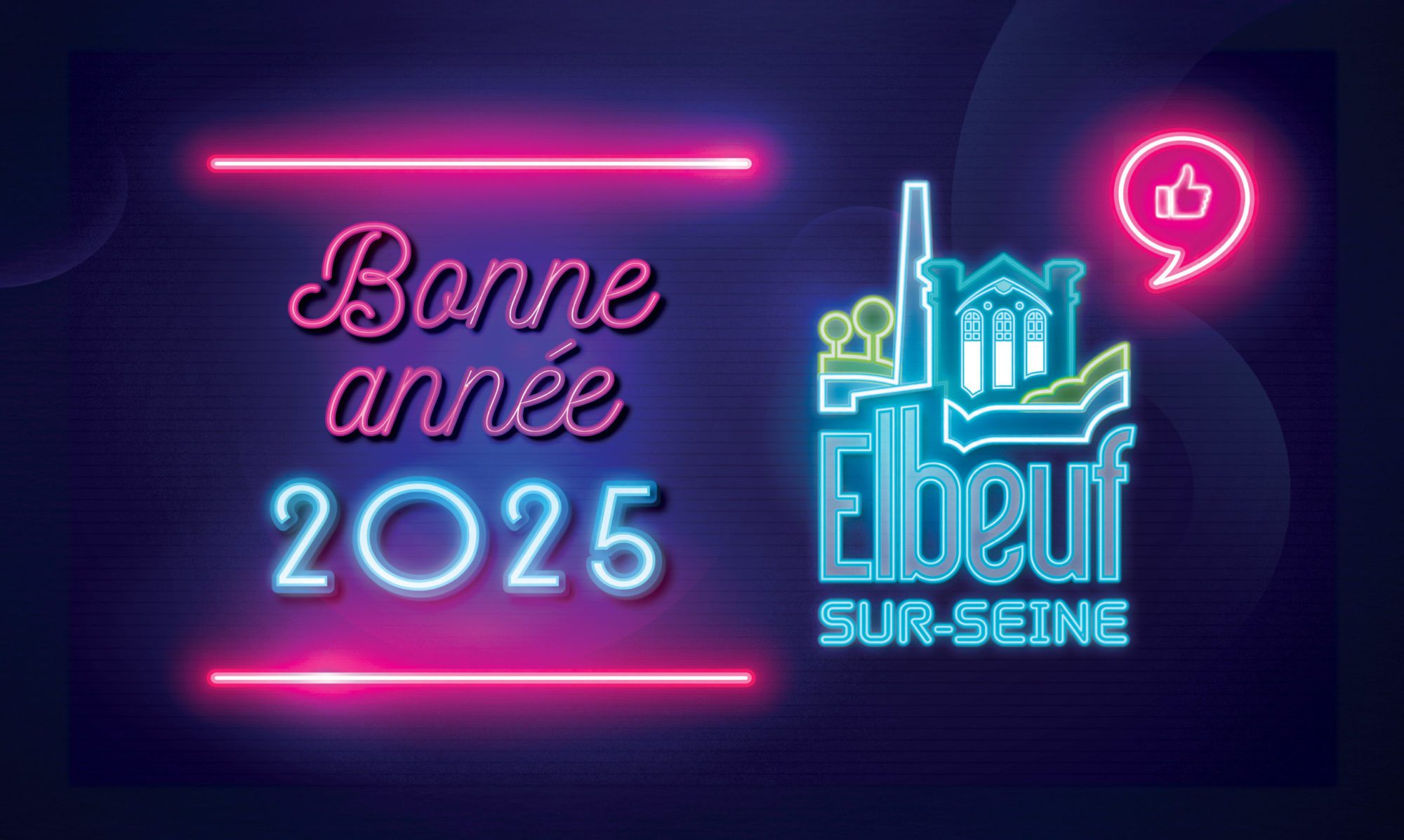 La municipalité d'Elbeuf sur Seine vous présente ses meilleurs vœux ...