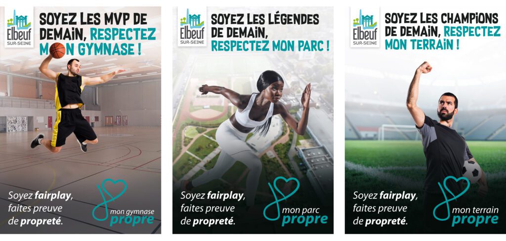 Visuels plan Ville propre complexes sportifs